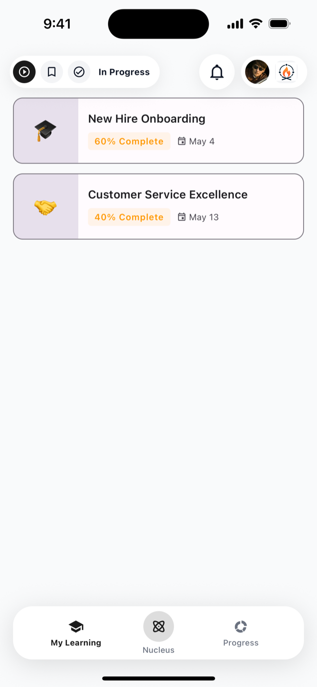 Campfire team app for restaurants and small businesses — Training